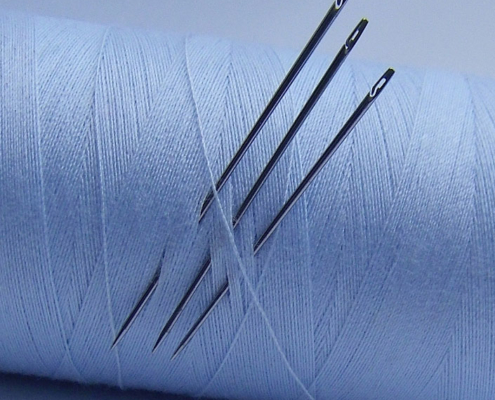 Spiral Eye Needles in three sizes