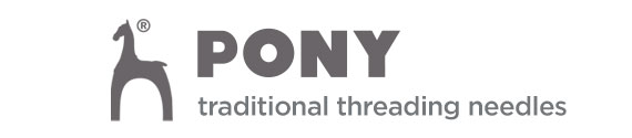 PONY needle logo
