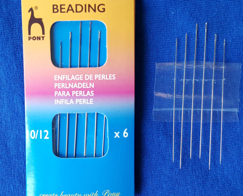 6 Size Extra Fine Thin Beading Embroidery Needles with Needle Threaders 150mm to 230mm Hand Sewing Needles for Bracelets Jewelry Making 6 PCS Beading Needles 