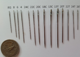 16 Spiral Eye Needles