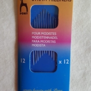 size 12 Milliners straw needles