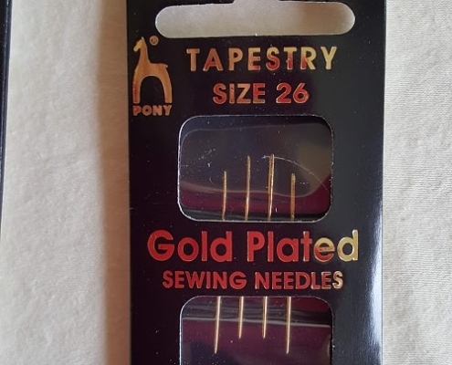 Gold plated 26 Tapestry needles