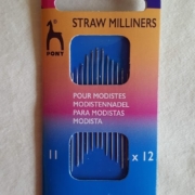 Milliners straw needles