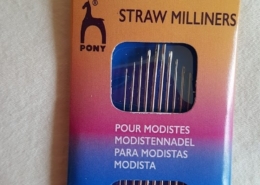Straw Milliners needles assorted